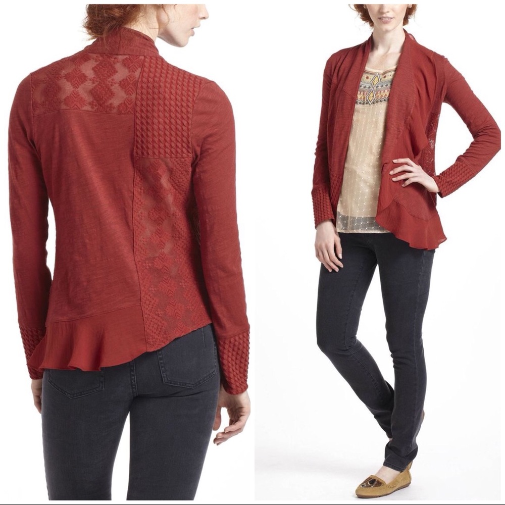 Anthropologie •Meadow Rue• cardigan